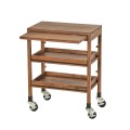 Sydney Serving Cart-Walnut